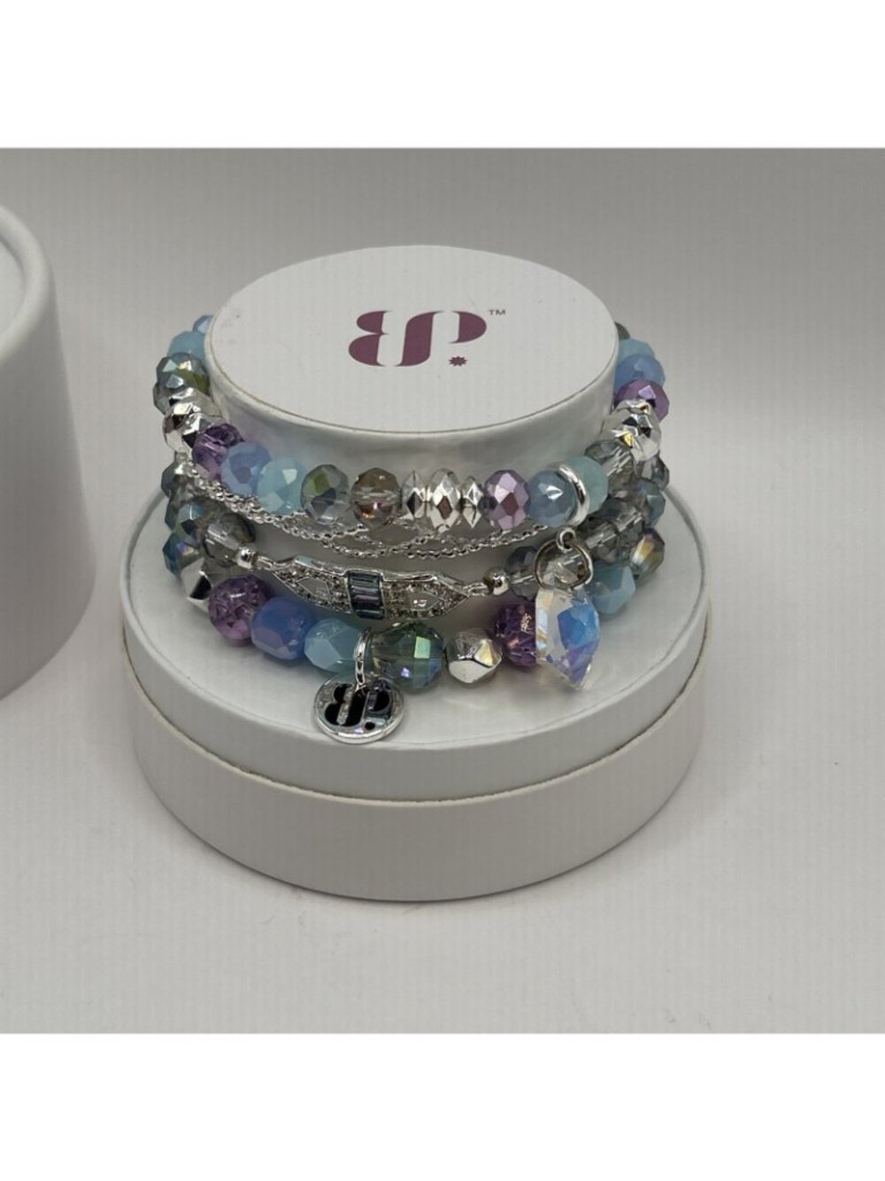 BP Bomb Party Spring Stacks 2024 RBP6901 a Moments Gaze Bracelet Silver Plating - Picture 2 of 16
